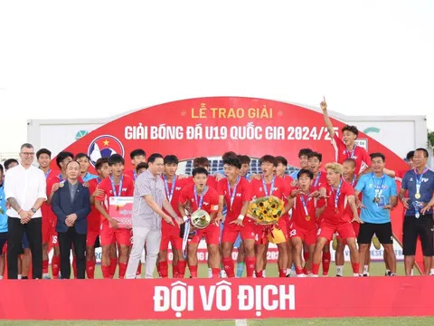 U19 PVF lên ngôi vô địch giải bóng đá Vô địch U19 Quốc gia 2024-2025