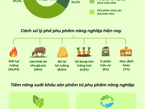 Tiềm năng kinh tế từ phế phụ phẩm nông nghiệp