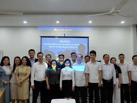 Hội thảo khoa học tại Hà Giang: Thúc đẩy đổi mới mô hình quản trị hiệu quả cho doanh nghiệp và hợp tác xã