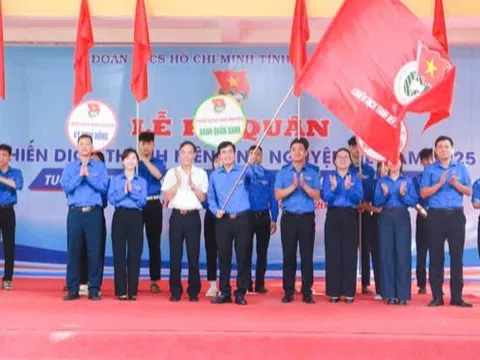 Thanh Hóa: Ra quân Chiến dịch thanh niên tình nguyện hè năm 2025