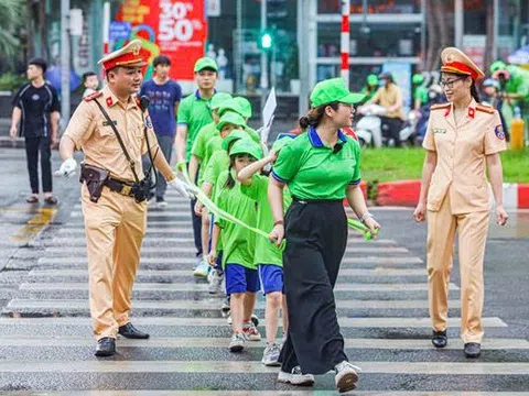 Hình thành thói quen tham gia giao thông an toàn ngay từ lứa tuổi thiếu nhi