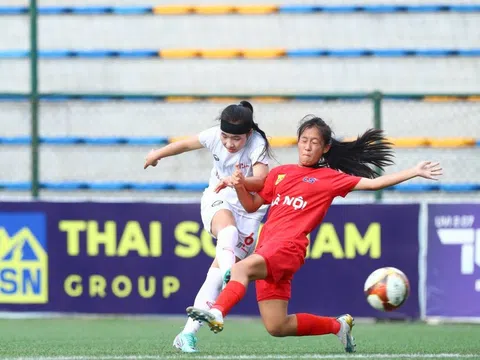 Kết quả lượt đi giải Bóng đá nữ Vô địch U16 Quốc gia 2025