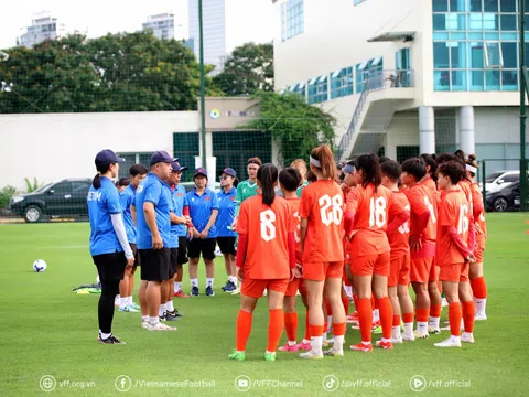Đội tuyển U20 nữ Việt Nam tích cực luyện tập, chuẩn bị tham dự Vòng loại giải vô địch U20 nữ châu Á 2026