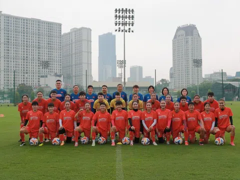 Đội tuyển nữ Việt Nam tích cực luyện tập, chuẩn bị tốt nhất cho giải vô địch Bóng đá nữ Đông Nam Á 2025