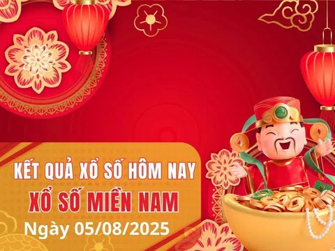 Kết quả xổ số miền Nam hôm nay 5/8/2025 - XSMN 5/8