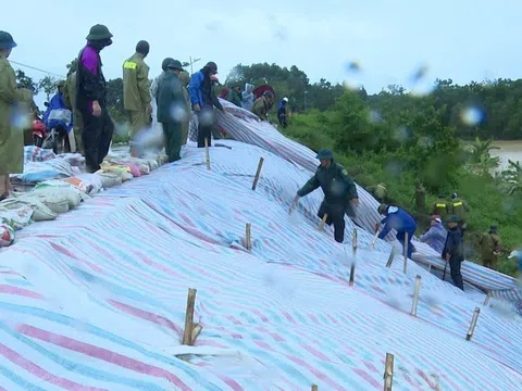 Bộ NN&MT chỉ đạo Thanh Hóa xử lý triệt để các sự cố đê điều