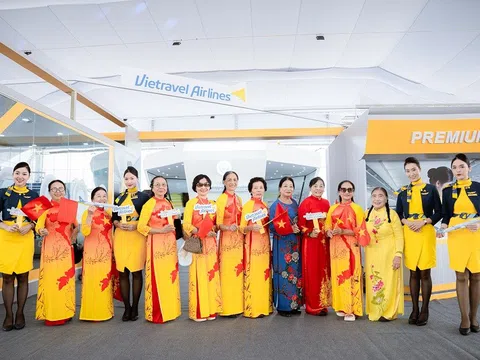 Dấu ấn Vietravel Airlines tại Triển lãm thành tựu Đất nước: Khẳng định khát vọng cất cánh từ vùng trời quốc gia