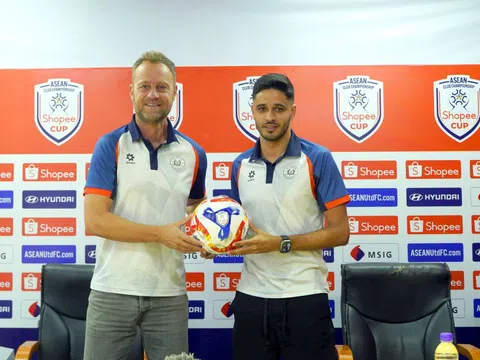 Họp báo trước trận Công An Hà Nội FC gặp Dynamic Herb Cebu FC