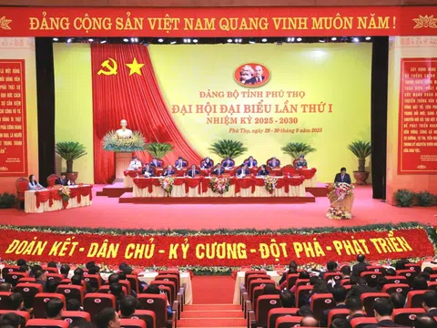 Phú Thọ: 500 đại biểu, đại diện cho trên 257 nghìn đảng viên tham dự Đại hội Đảng bộ tỉnh lần thứ I