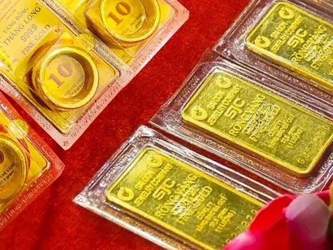 Giá vàng tăng thêm 400.000 đồng/lượng ngay sau tin Chính phủ Mỹ đóng cửa