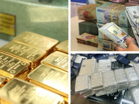 Giá vàng “lùi” về 138 triệu đồng/lượng, bạc và USD hạ nhiệt
