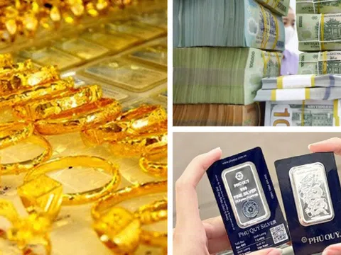 Giá vàng, bạc đồng loạt phá kỷ lục