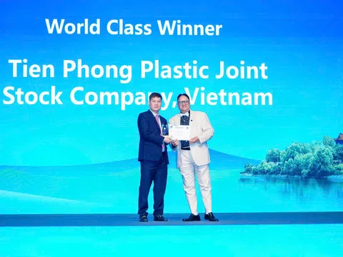Nhựa Tiền Phong xuất sắc nhận Giải thưởng Chất lượng quốc tế Châu Á Thái Bình Dương 2025 – World Class