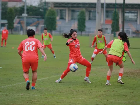 Đội tuyển nữ Việt Nam tiếp tục tích cực luyện tập, sẵn sàng cho chuyến tập huấn tại Nhật Bản