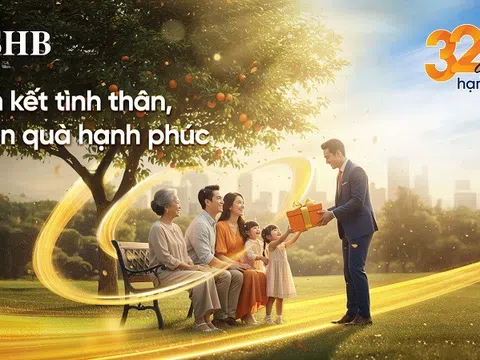 Mừng tuổi 32, SHB gieo hạnh phúc với ngàn ưu đãi hấp dẫn cho khách hàng