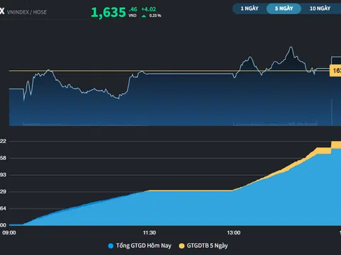 VN-Index tránh được phiên giảm sâu theo khu vực