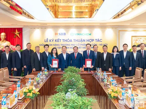 Ngân hàng SHB và Tập đoàn Hóa chất Việt Nam ký kết thỏa thuận hợp tác