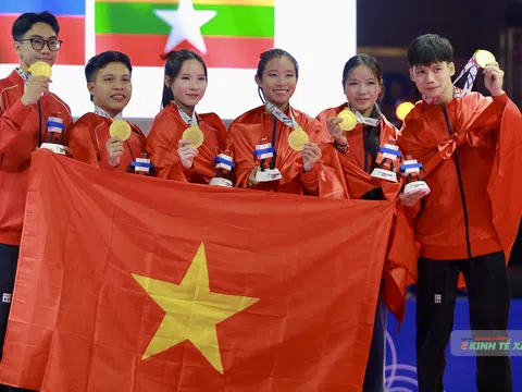 Bảng tổng sắp huy chương SEA Games 33 sau ngày thi đấu đầu tiên 10/12