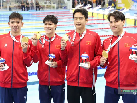 Bảng tổng sắp huy chương SEA Games 33 sau ngày thi đấu 11/12