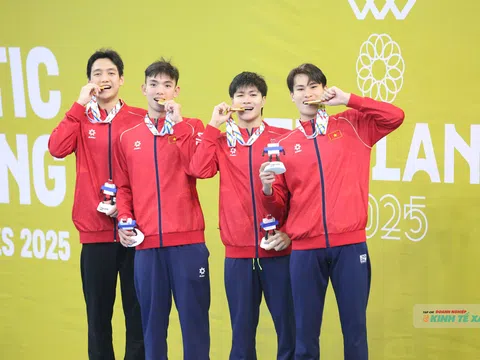 Bơi lội đem về 2 tấm huy chương vàng cho Đoàn Thể thao Việt Nam trong ngày thi đấu 11/12