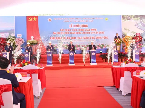 Công ty Than Uông Bí – TKV khởi công Dự án trọng điểm chào mừng Đại hội lần thứ XIV của Đảng