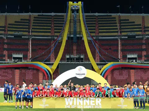 Lội ngược dòng đánh bại chủ nhà Thái Lan, U22 Việt Nam đoạt huy chương vàng SEA Games 33