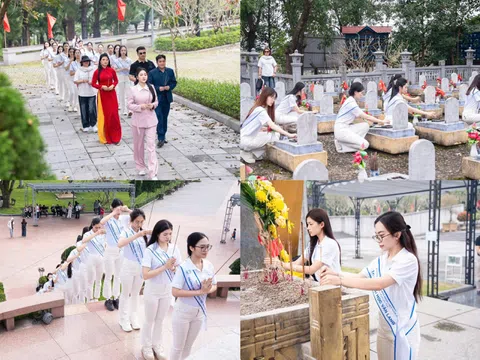 Hoa hậu Sinh viên Hòa bình Việt Nam gây quỹ hơn 386 triệu đồng và hành trình về nguồn xúc động