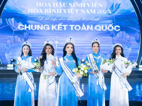 Nữ sinh Đại học Đại Nam đăng quang Hoa hậu Sinh viên Hòa bình Việt Nam 2025