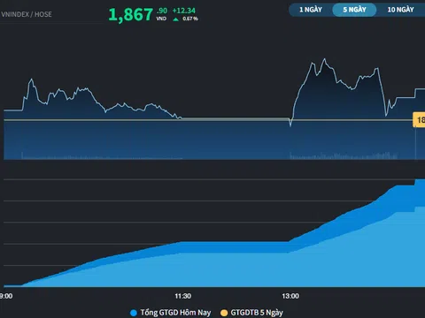 Thị trường phân hóa mạnh, cổ phiếu Bất động sản đi ngược chỉ số