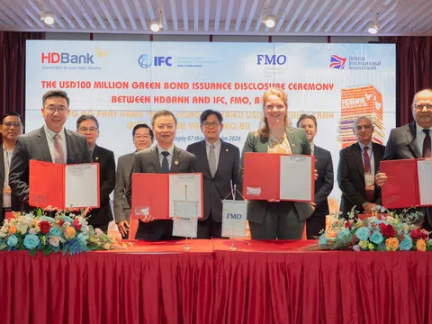 HDBank phát hành thành công 100 triệu USD trái phiếu xanh quốc tế