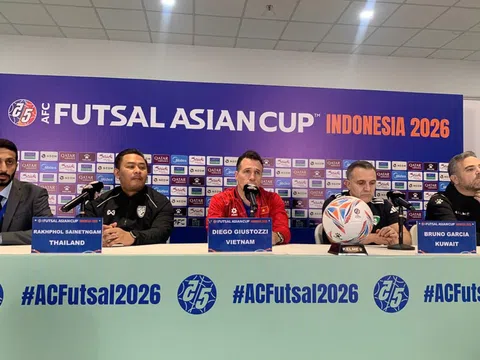 Đội tuyển futsal Việt Nam sẽ tập trung thi đấu từng trận