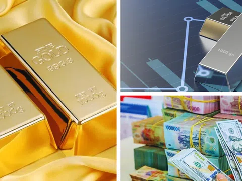 Giá vàng lên vượt mốc 190 triệu đồng/lượng, bạc lập đỉnh mới