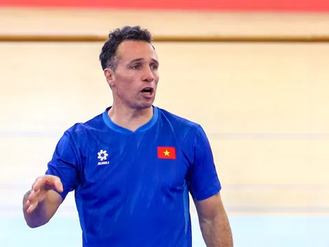 HLV Diego Giustozzi hài lòng với trận thắng thứ hai của đội tuyển futsal Việt Nam
