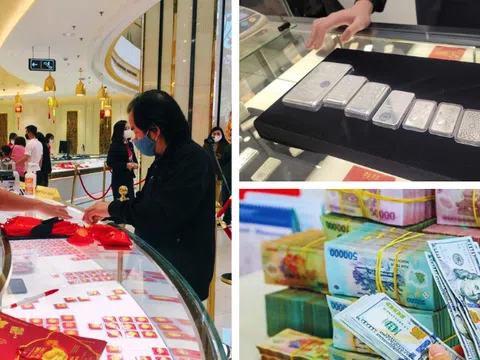 Giá vàng “rớt” hơn 10 triệu đồng/lượng, bạc hạ nhiệt