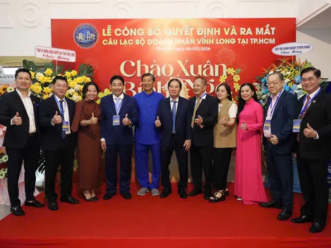 Ra mắt CLB Doanh nhân Vĩnh Long tại TP.HCM: Kết nối nguồn lực, lan tỏa khát vọng phụng sự quê hương