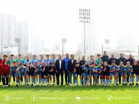 Đội tuyển nữ Việt Nam về nước, kết thúc đợt tập huấn trước thềm Tết Nguyên đán