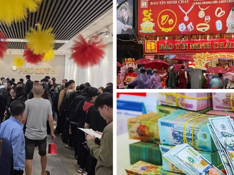 Giá vàng, bạc giảm nhẹ ngày vía Thần Tài