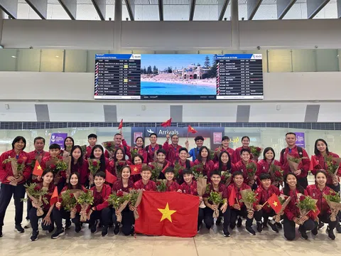 Đội tuyển nữ Việt Nam đến Australia, bắt đầu hành trình tại giải vô địch châu Á