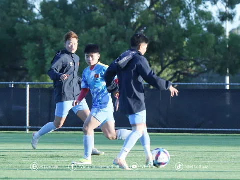 Đội tuyển nữ Việt Nam tập trung luyện tập, sẵn sàng bước vào tranh tài tại giải châu Á