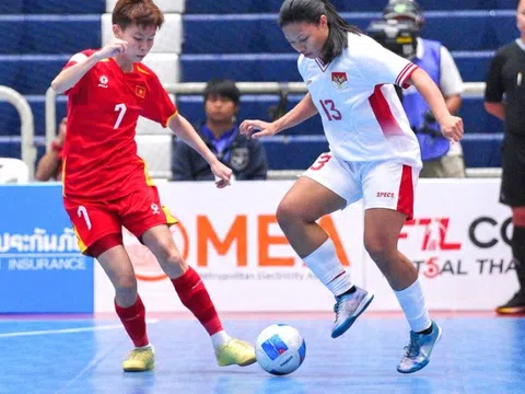 Đánh bại Indonesia, đội tuyển futsal nữ Việt Nam giành huy chương đồng giải Đông Nam Á