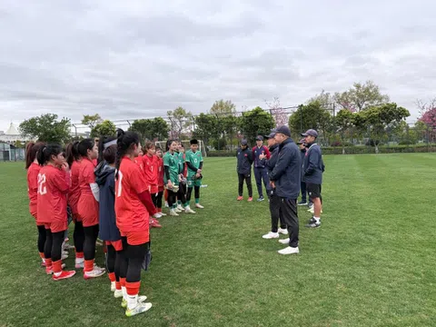 Đội tuyển U20 nữ Việt Nam có mặt tại Côn Minh, bắt đầu chuyến tập huấn tại Trung Quốc