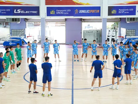 Đội tuyển futsal Việt Nam hội quân tập luyện cho giải vô địch Futsal Đông Nam Á 2026