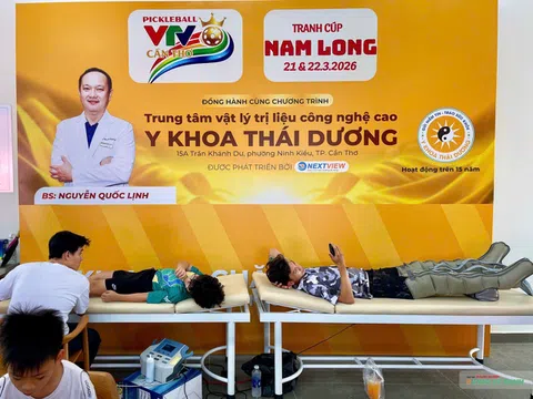 “Trạm tiếp sức” thầm lặng tại Giải Pickleball VTV Cần Thơ 2026