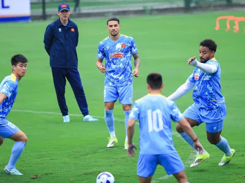 Đội tuyển Việt Nam chính thức bước vào đợt luyện quân tháng 3/2026