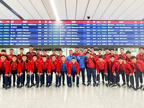 U23 Việt Nam sang Trung Quốc, bắt đầu hành trình tham dự CFA Team China 2026