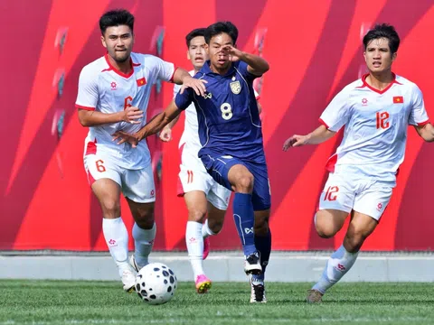 U23 Việt Nam thua nhẹ U23 Thái Lan trong lượt trận thứ hai CFA Team China Tây An 2026