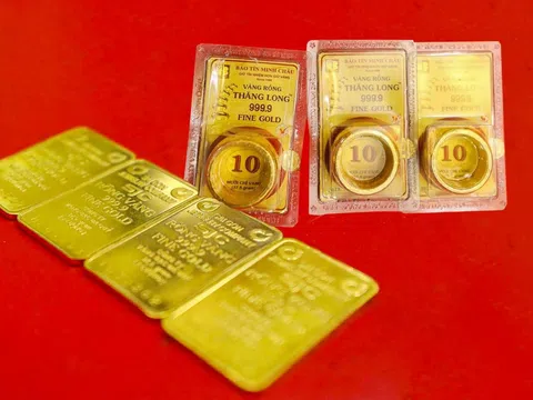 Giá vàng đảo chiều giảm ngay phiên đầu tuần