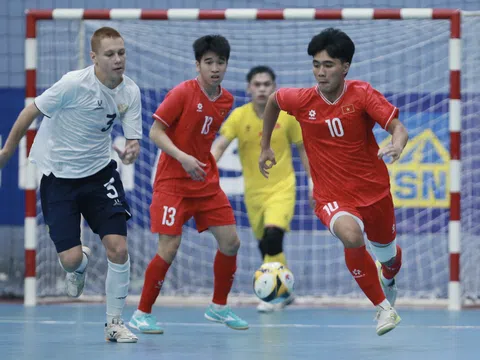 Đội tuyển futsal U19 Việt Nam hội quân, chuẩn bị đá giao hữu với Futsal U19 Nga