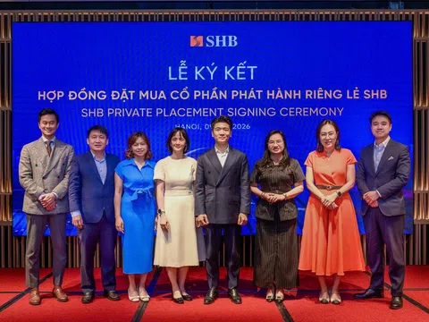 VinaCapital, Dragon Capital, KIM… loạt quỹ lớn ký hợp đồng đặt mua cổ phần phát hành riêng lẻ SHB