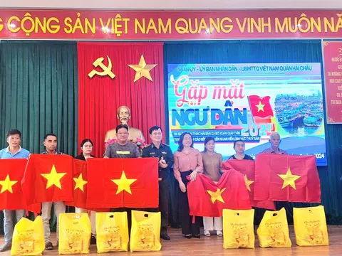 Đà Nẵng: Gặp mặt ngư dân ra quân khai thác hải sản xa bờ Xuân Giáp Thìn